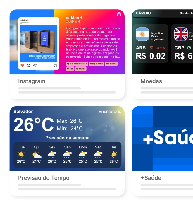 Conteúdos adMooH